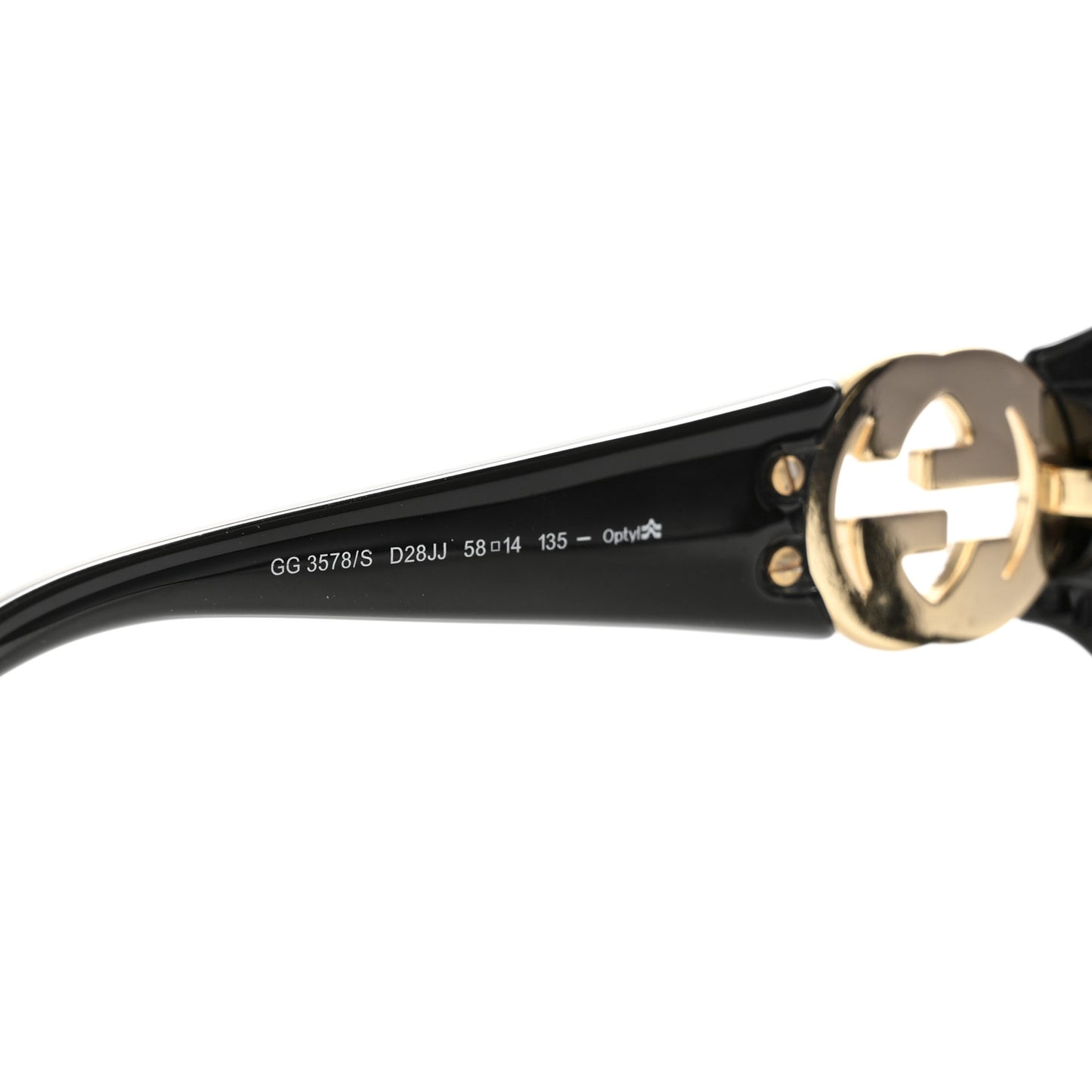 Acetate Crystal GG Sunglasses GG3578/S Black