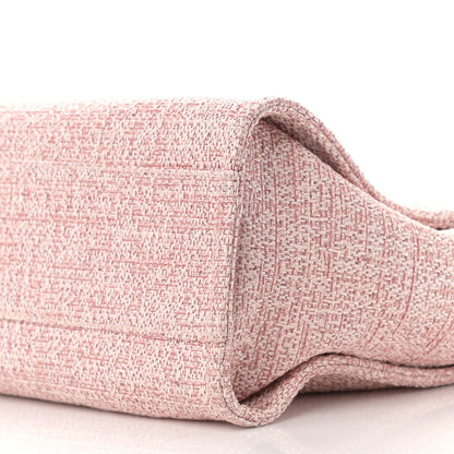 Chanel Lurex Boucle Small Deauville Tote Pink 9 of 9