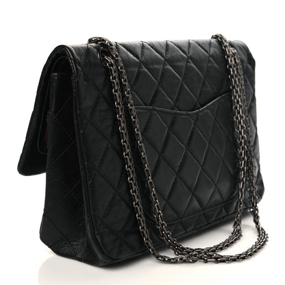 Chanel Aged Calfskin Quilted 2.55 Reissue 227 Flap Black 3 of 10