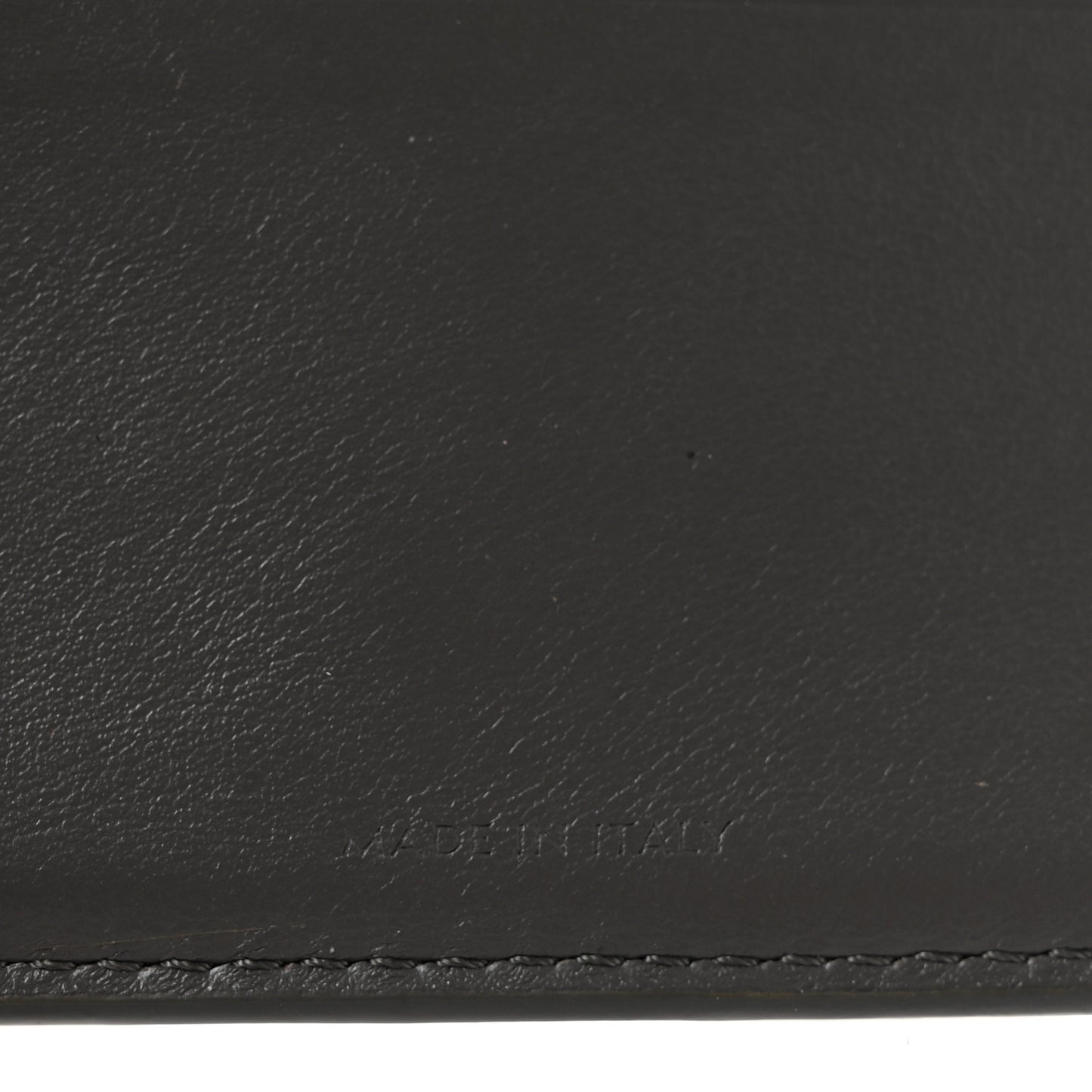 Grained Calfskin Medium Multifunction Strap Wallet Grey Vintage Pink