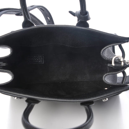 Saint Laurent Grained Calfskin Nano Sac De Jour Souple Black 6 of 8