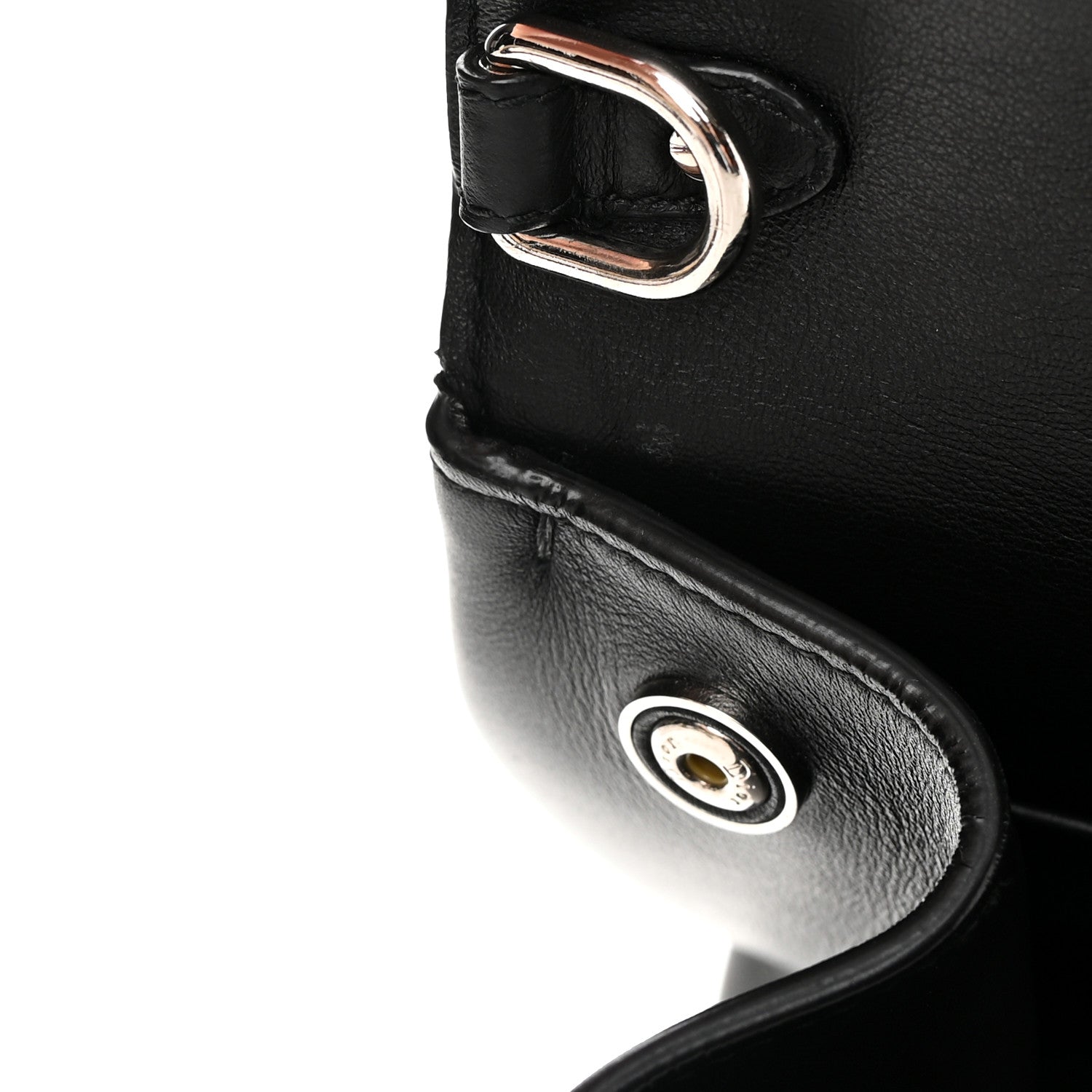 Christian Dior Smooth Calfskin Small Tri-Color Be Dior Flap Black Red White 13 of 17