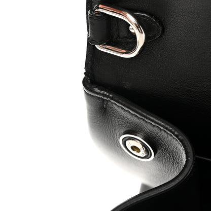 Christian Dior Smooth Calfskin Small Tri-Color Be Dior Flap Black Red White 13 of 17