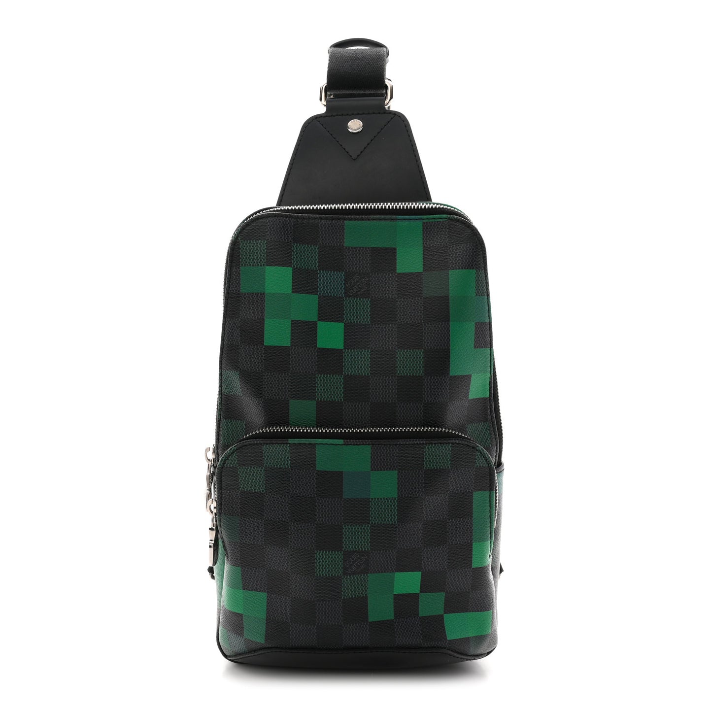 Damier Graphite Pixel Avenue Sling Backpack Vert