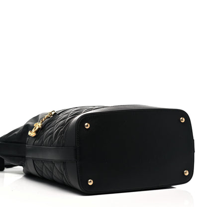 Chanel Caviar Lambskin Quilted Casual Style Hobo Black 3 of 8