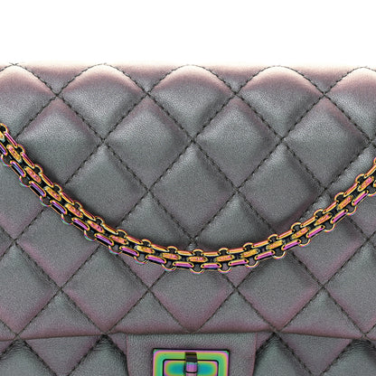 Chanel Iridescent Lambskin Quilted 2.55 Reissue 226 Flap Light Purple 8 of 11