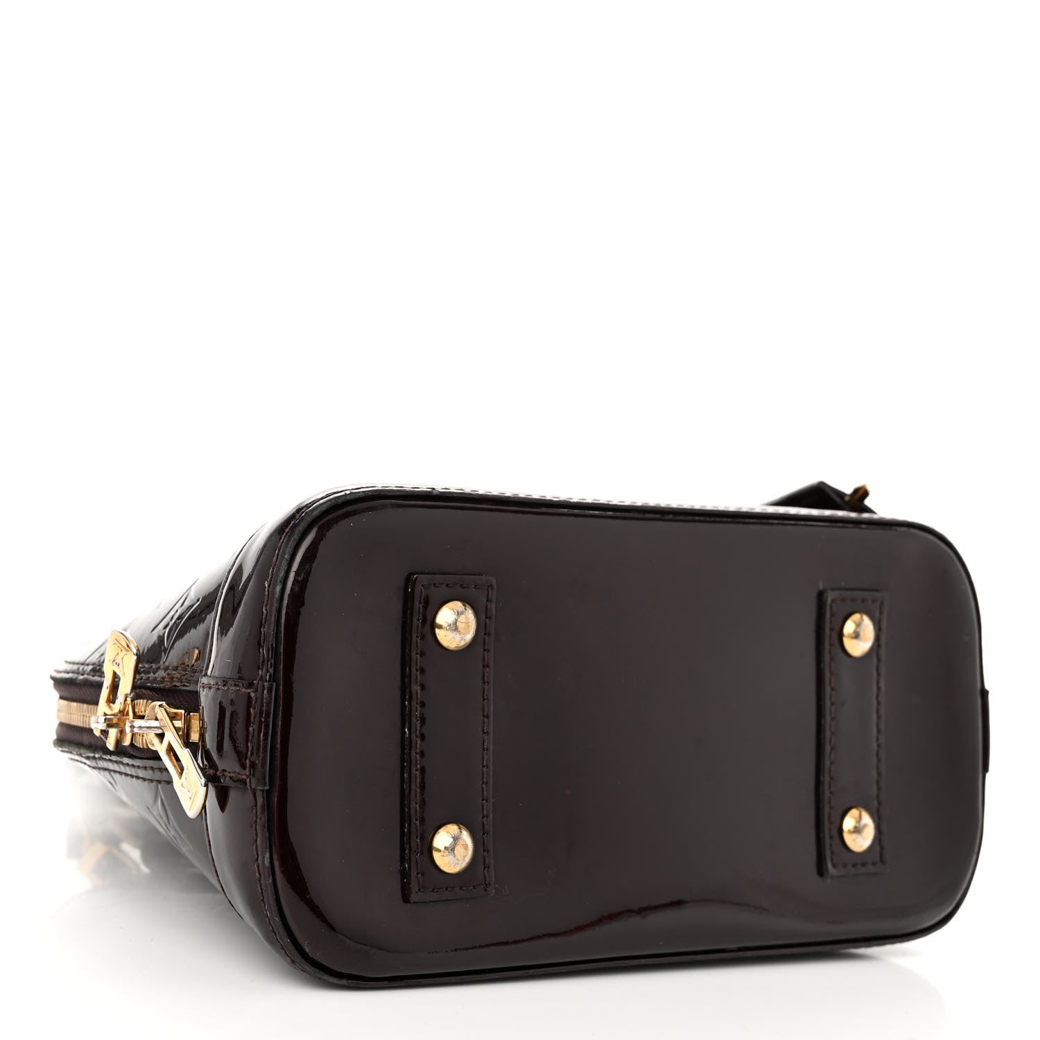 Louis Vuitton Vernis Alma BB Amarante 4 of 11