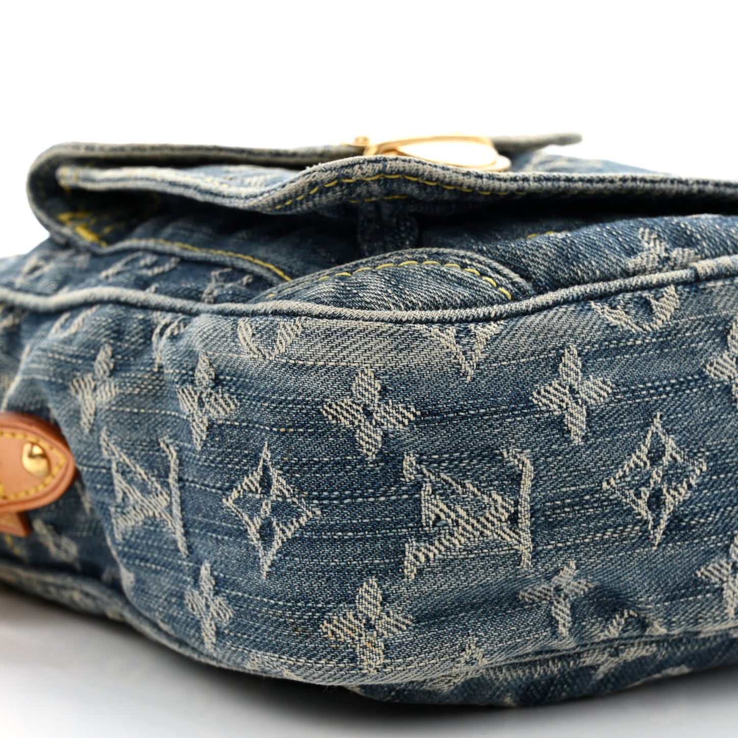 Denim Camera Bag Blue