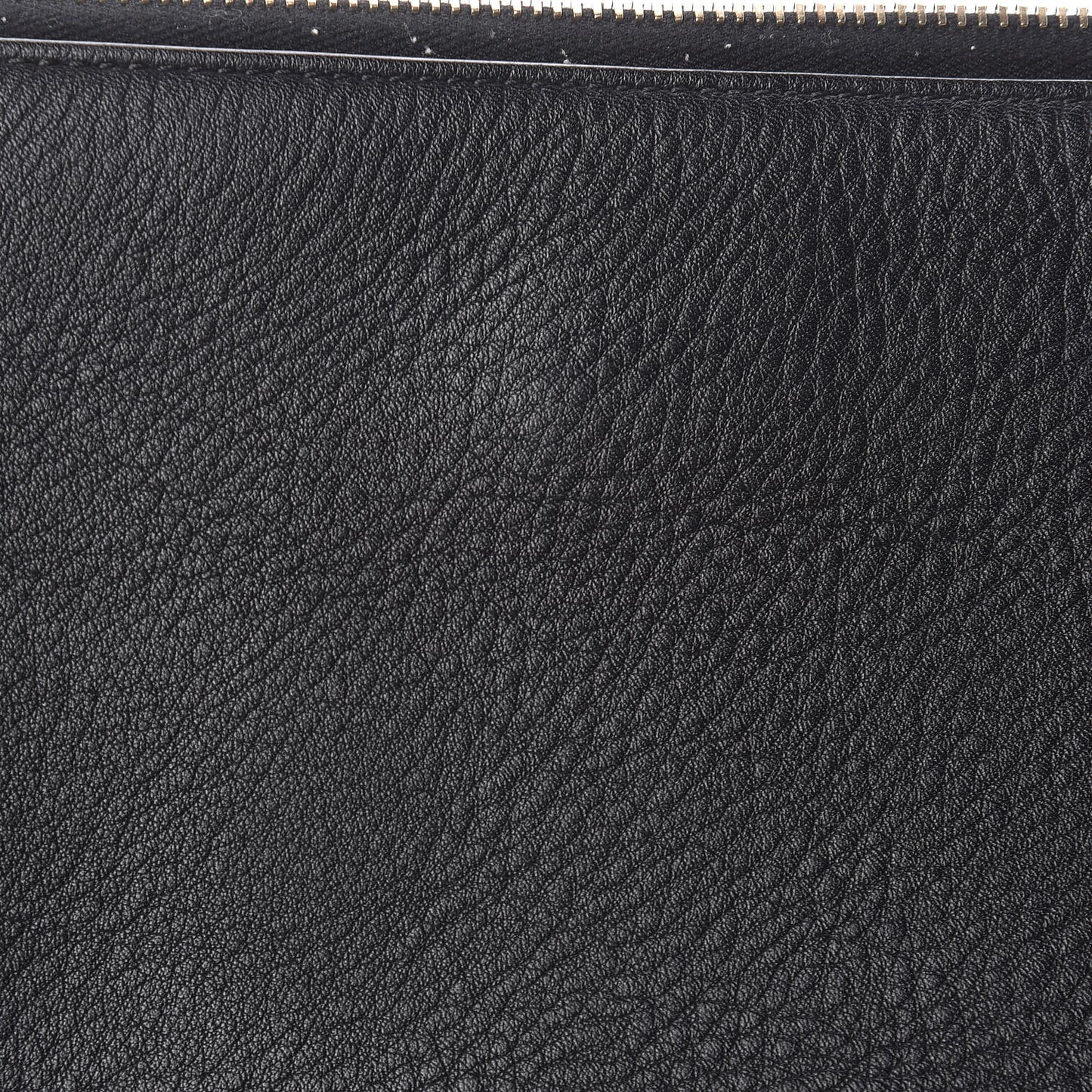 Vitello Dolce Fox Fur Monster Eyes Mini 2Jours Pouch Black Yellow
