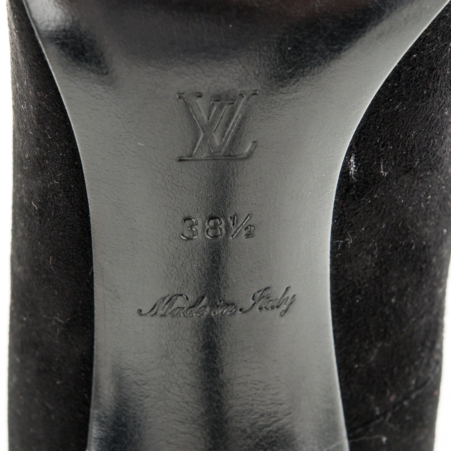 Suede Eyeline Pumps 38.5 Black