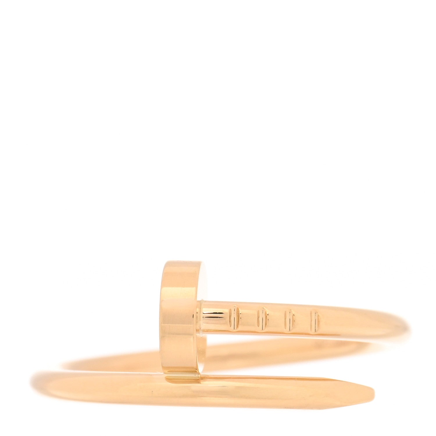 Cartier 18K Yellow Gold Small Juste Un Clou Ring 52 6 1 of 6