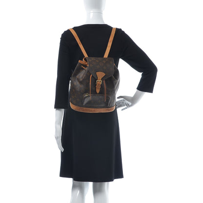Louis Vuitton Monogram Montsouris MM Backpack 2 of 17