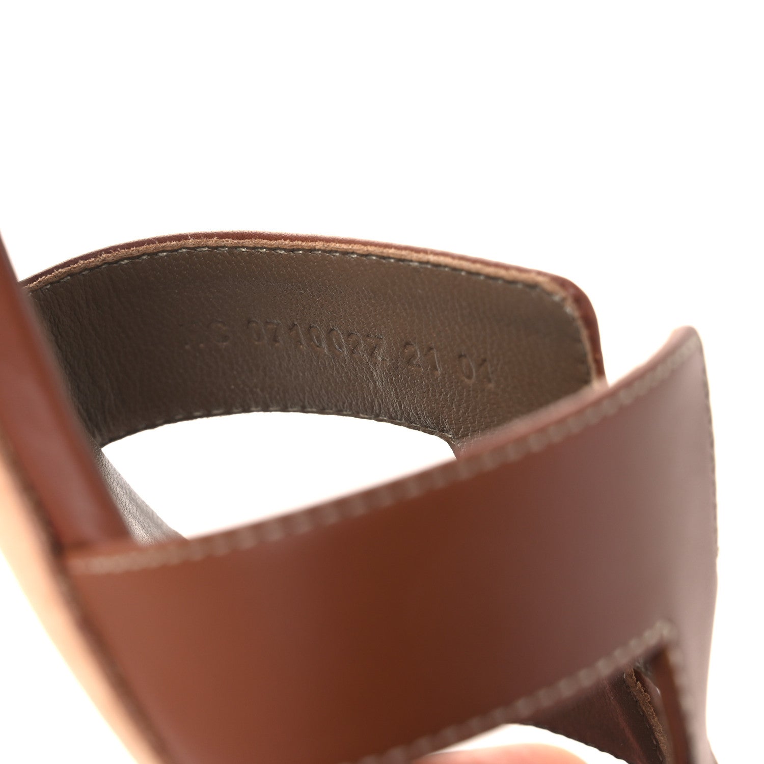 Hermes Calfskin Oasis Sandals 39 Gold 10 of 12
