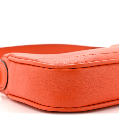 Gucci Goatskin Mini Aphrodite Shoulder Bag Orange 10 of 10