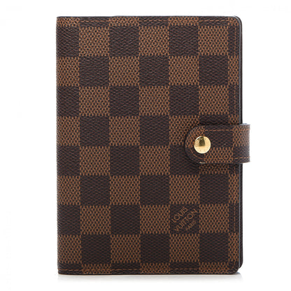 Louis Vuitton Damier Ebene Small Ring Agenda Cover 1 of 8