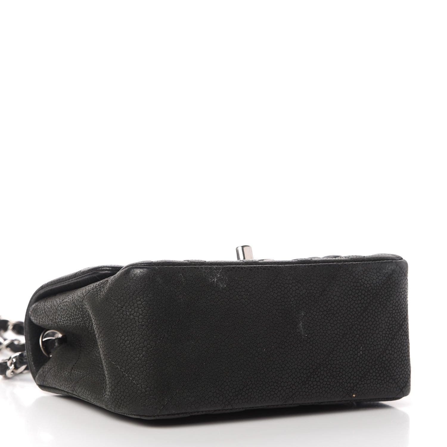 Chanel Iridescent Caviar Quilted Mini Square Flap Black 4 of 14