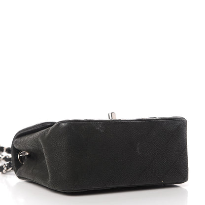 Chanel Iridescent Caviar Quilted Mini Square Flap Black 4 of 14