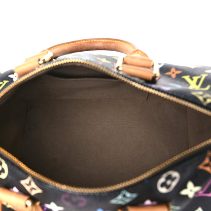 Louis Vuitton Monogram Multicolor Speedy 30 Black 5 of 14