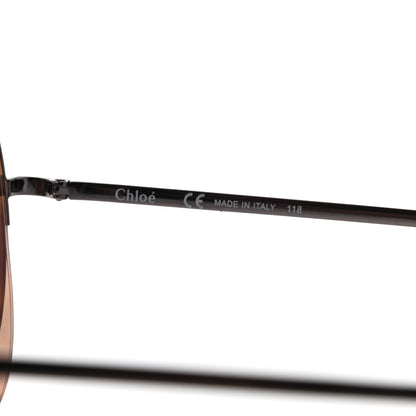 Chloe Metal Mirrored Romie Aviator Sunglasses CE144S Copper 6 of 6