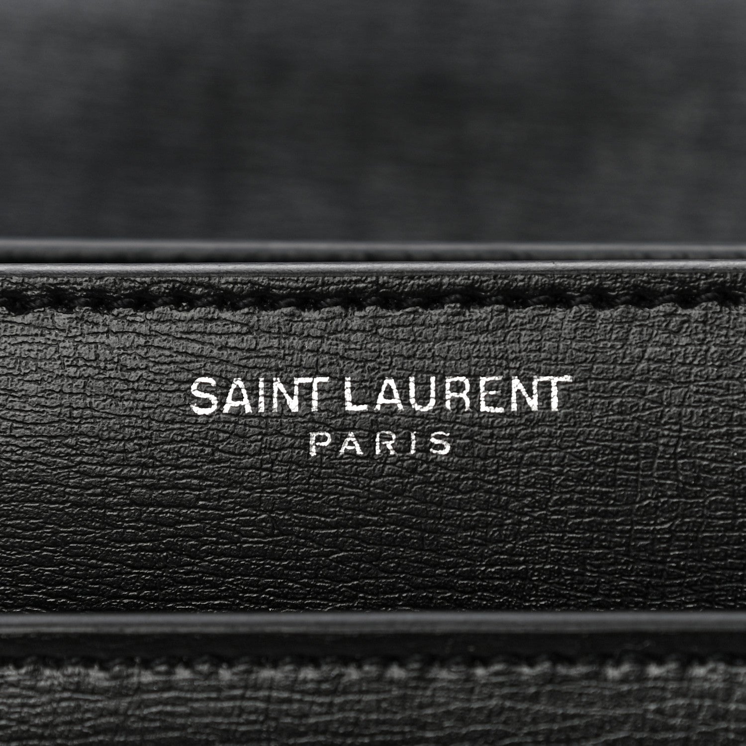 Saint Laurent Calfskin Medium Monogram Sunset Black 6 of 10