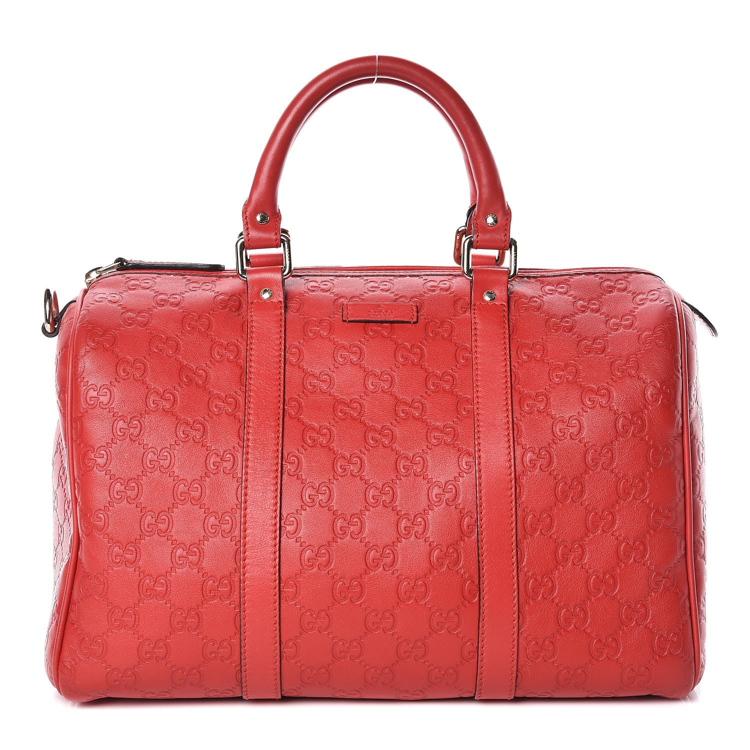 Gucci Guccissima Vitello Tender Medium Joy Boston Sporting Red 1 of 13