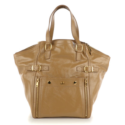Saint Laurent Patent Medium Downtown Beige 1 of 9
