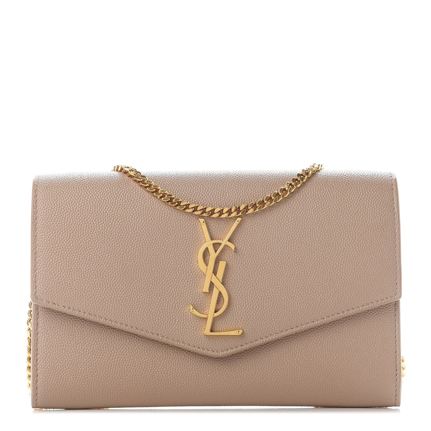 Grain De Poudre Monogram Uptown Chain Wallet Nude Powder