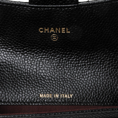 Chanel Caviar Quilted Flap Card Holder Black 6 of 7