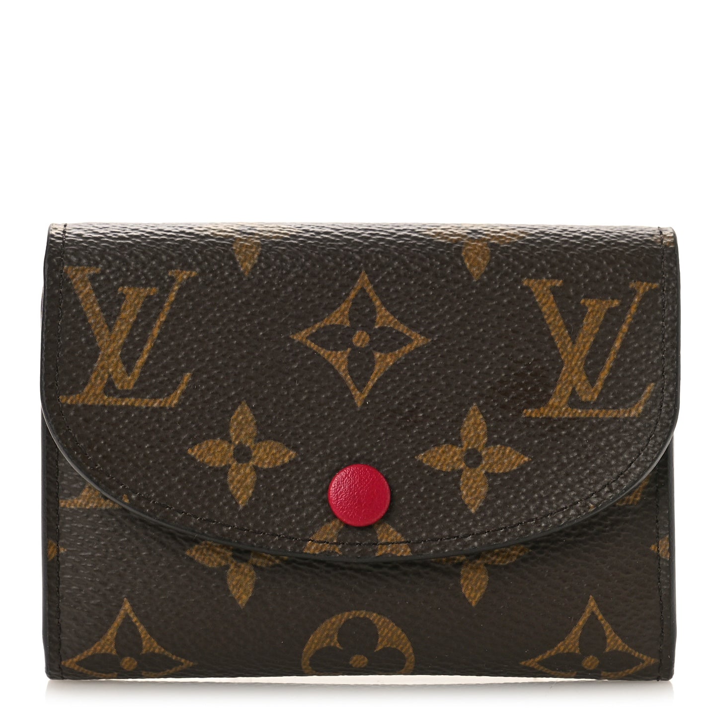 Monogram Rosalie Coin Purse Fuchsia