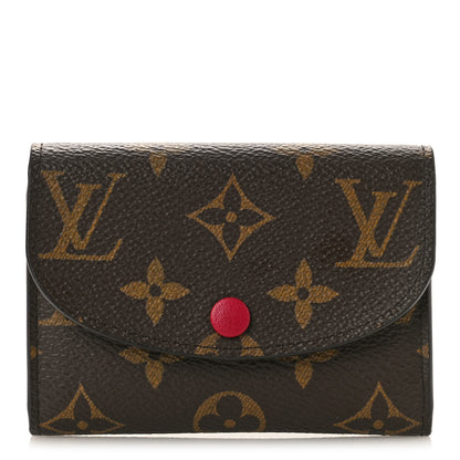 Louis Vuitton Monogram Rosalie Coin Purse Fuchsia 1 of 8