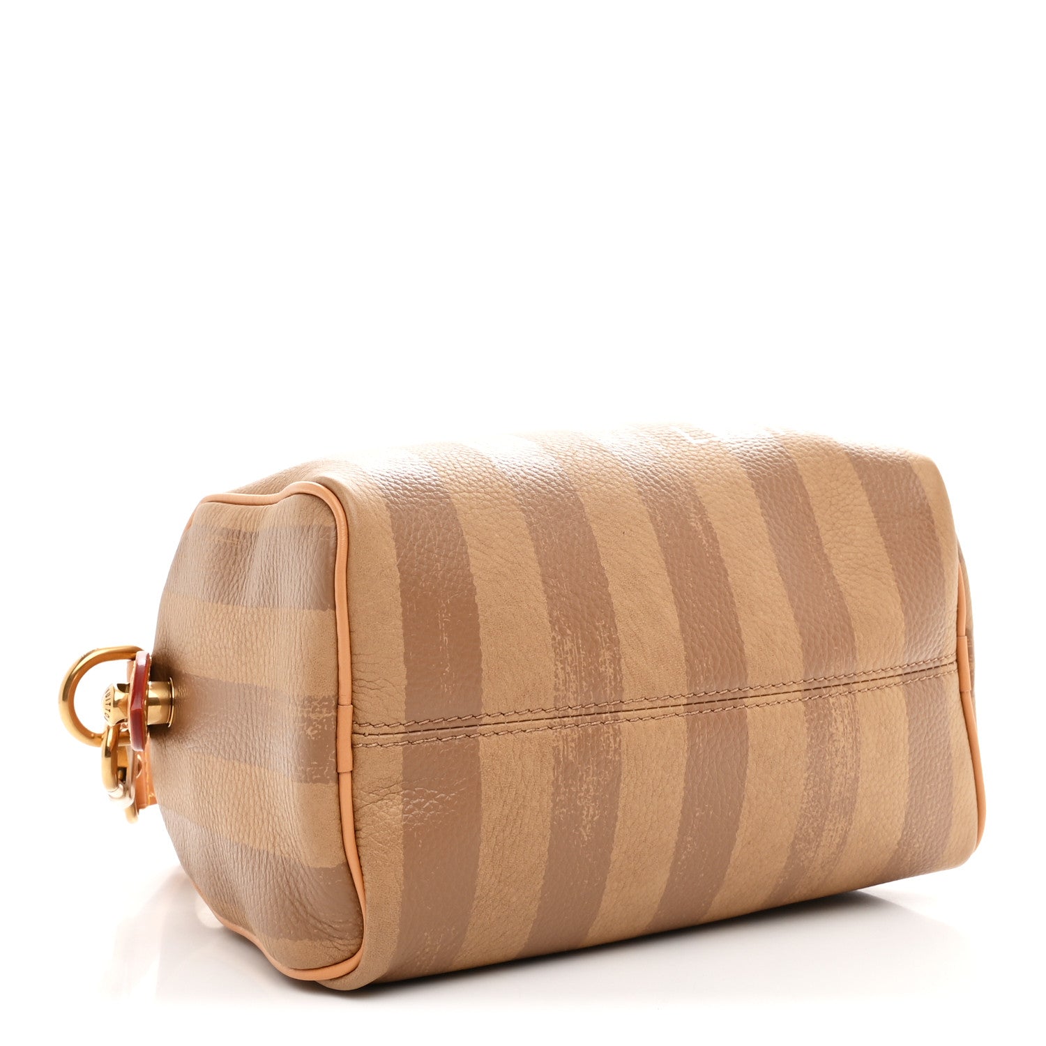 Louis Vuitton Calfskin Washed Stripes Speedy P9 Bandouliere 20 Camel 6 of 14