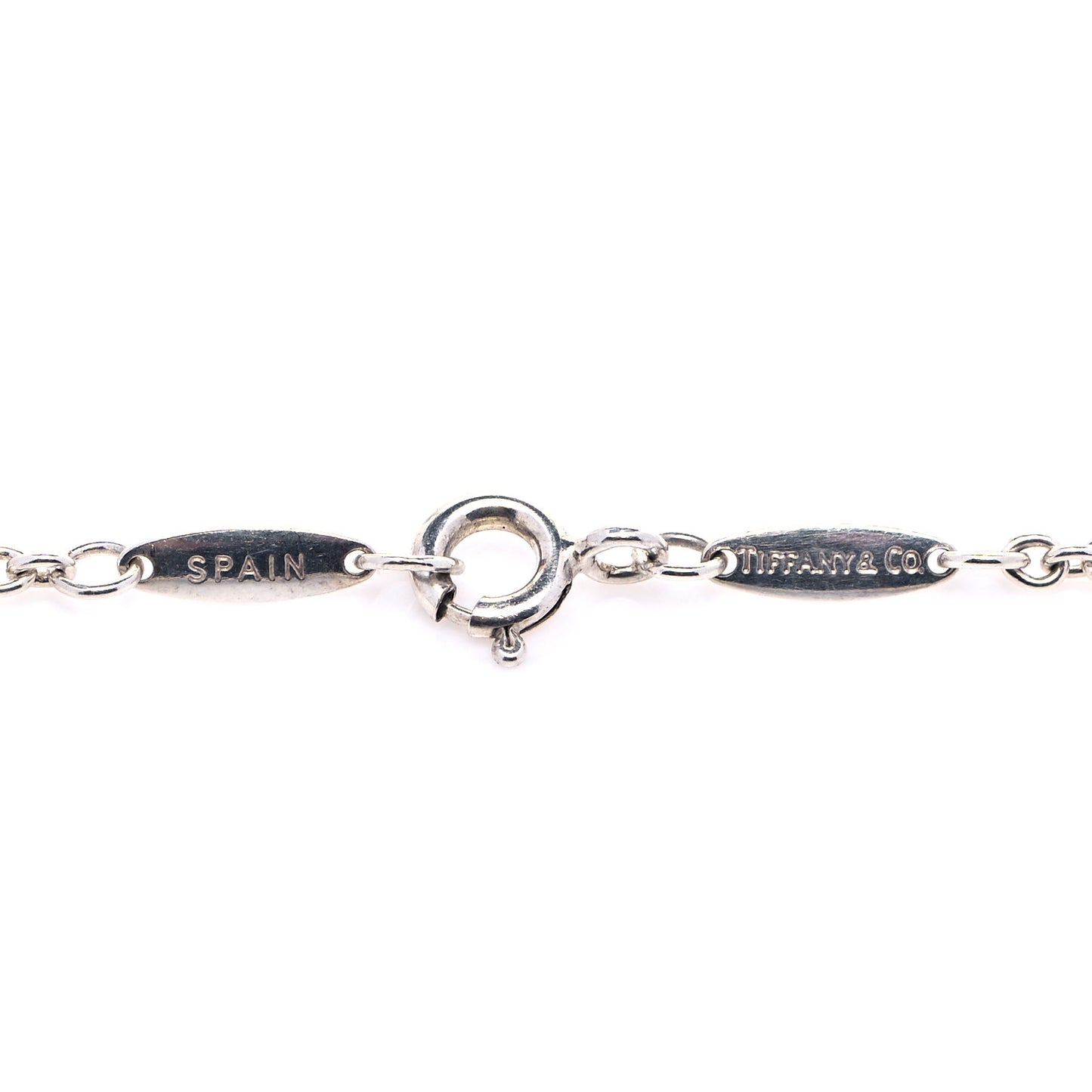 Sterling Silver Elsa Peretti Bottle Pendant Necklace