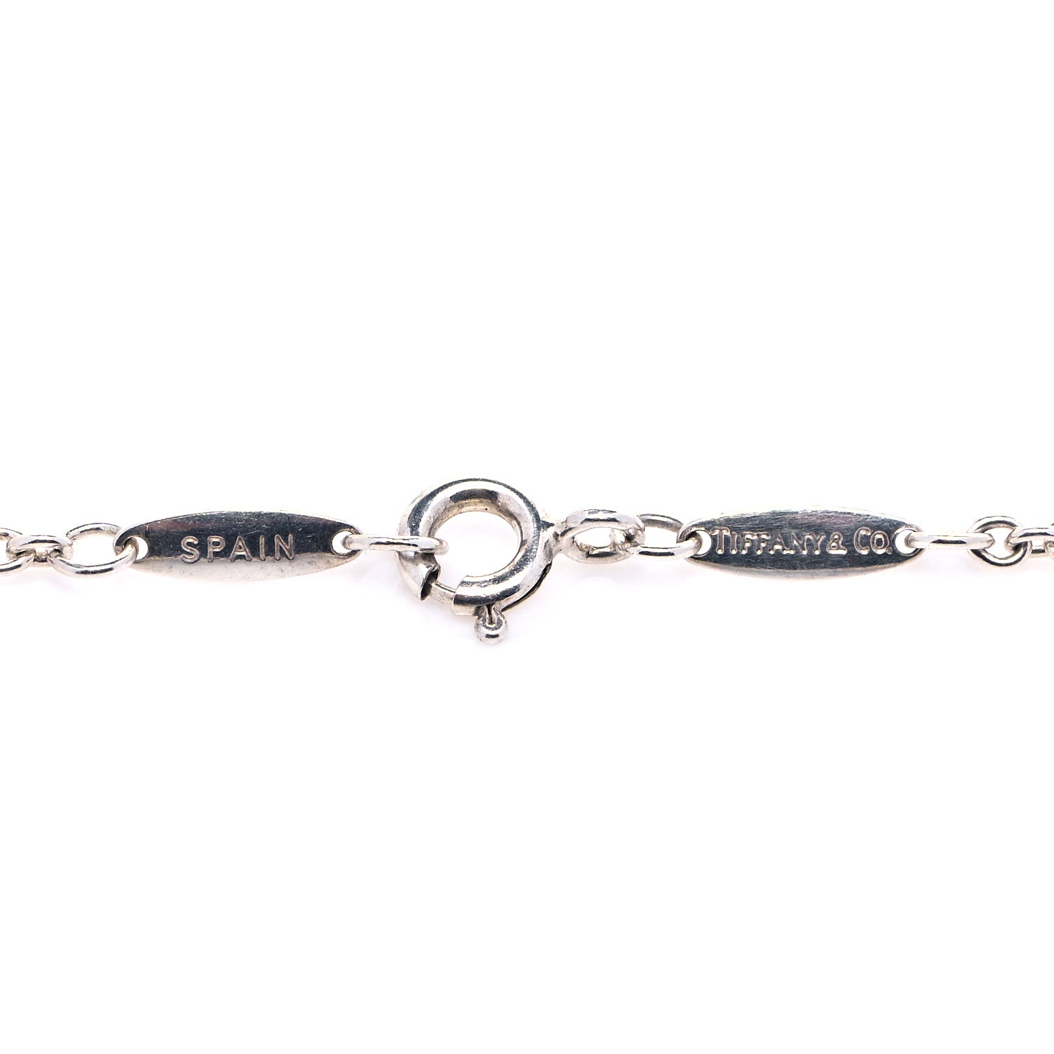 Tiffany Sterling Silver Elsa Peretti Bottle Pendant Necklace 4 of 5