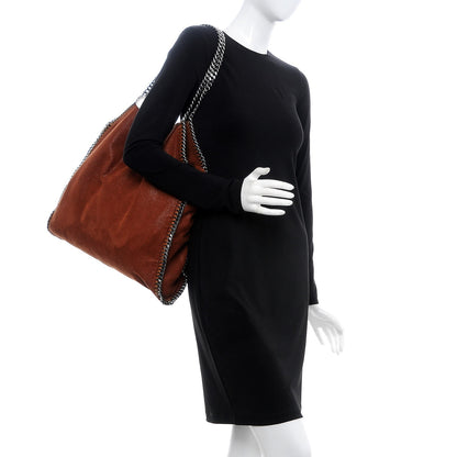 Stella McCartney Shaggy Deer Big Falabella Tote Brown 2 of 9
