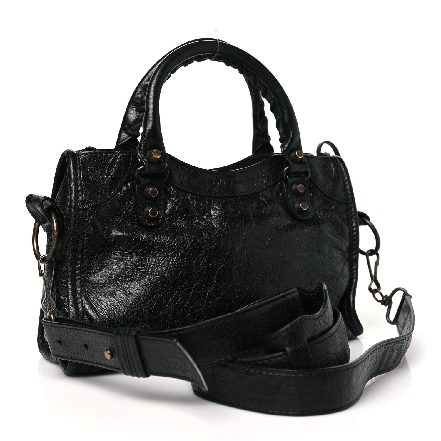 Balenciaga Agneau Classic Hardware Mini City Black 4 of 10