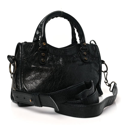 Balenciaga Agneau Classic Hardware Mini City Black 4 of 10