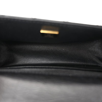 Chanel Aged Calfskin Quilted 2.55 Reissue Mini Flap Black 5 of 14