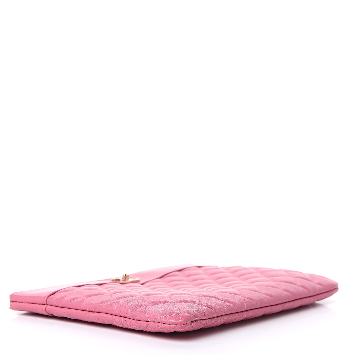 Sheepskin Quilted Medium Vintage Mademoiselle Cosmetic Case