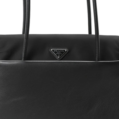 Prada Nappa Re-Nylon Medium Passage Bag Black 8 of 10
