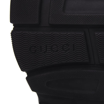 Gucci X SEGA Nappa Mesh Mens Aguru Sandals 8 Loess Black 9 of 11