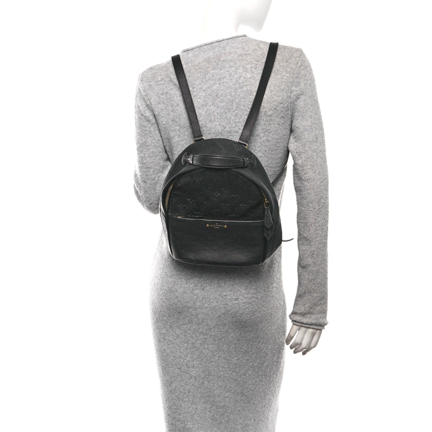 Louis Vuitton Empreinte Sorbonne Backpack Black 2 of 9
