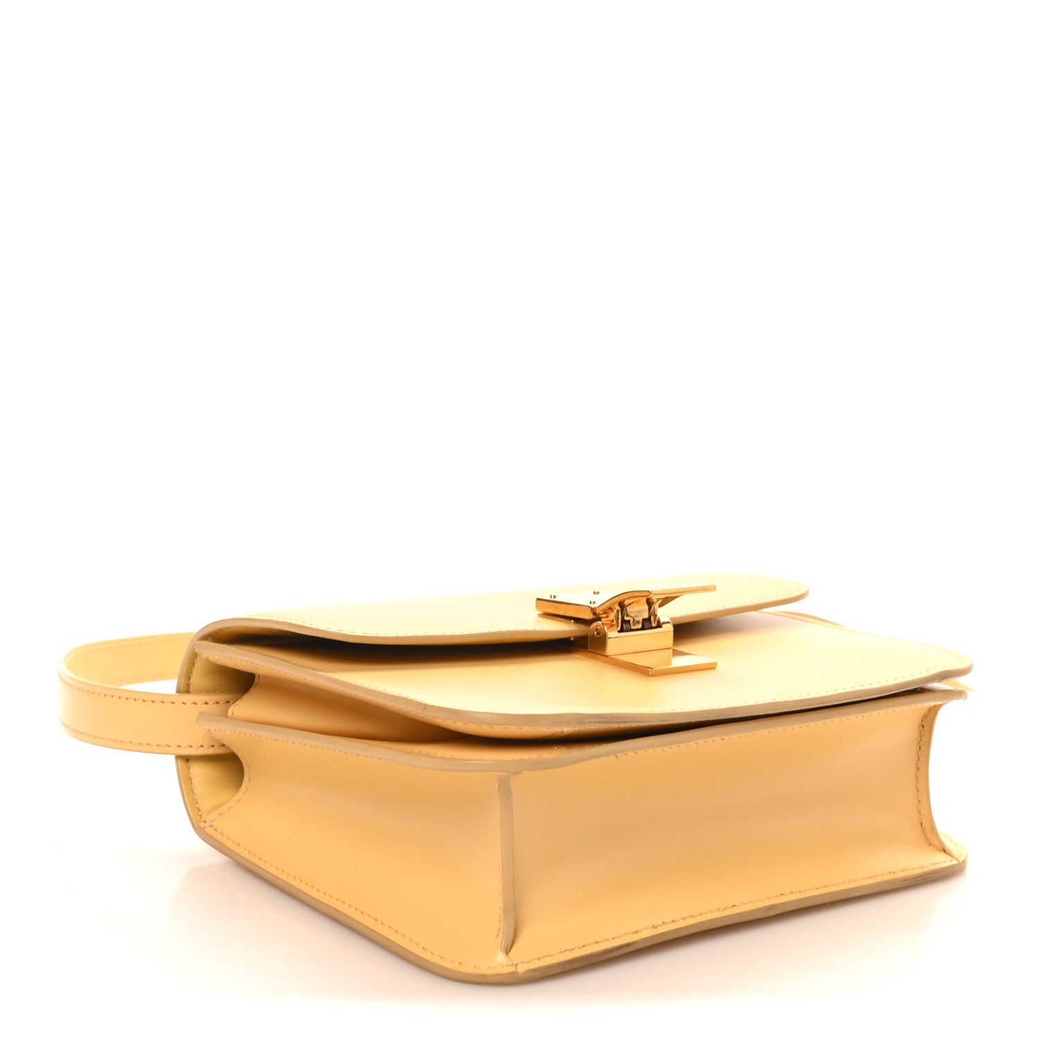 Celine Liege Calfskin Teen Classic Box Flap Bag Sand 3 of 8