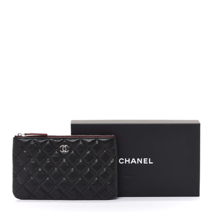 Chanel Caviar Quilted Cosmetic Case Black 8 of 8