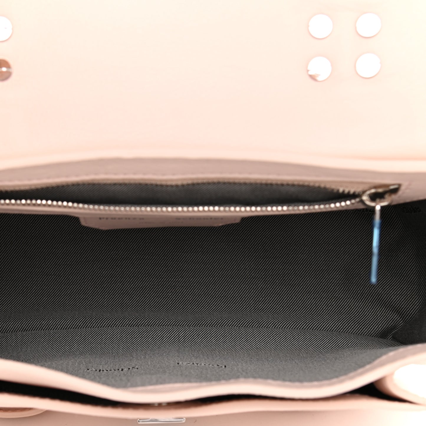 Grainy Calfskin Tiny PS1 Satchel Rose Quartz