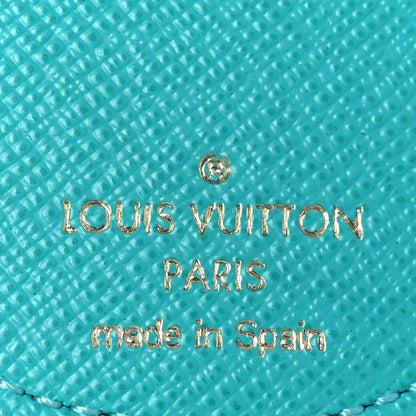 Louis Vuitton Monogram Illustre V Bag Charm Key Ring Turquoise 3 of 4