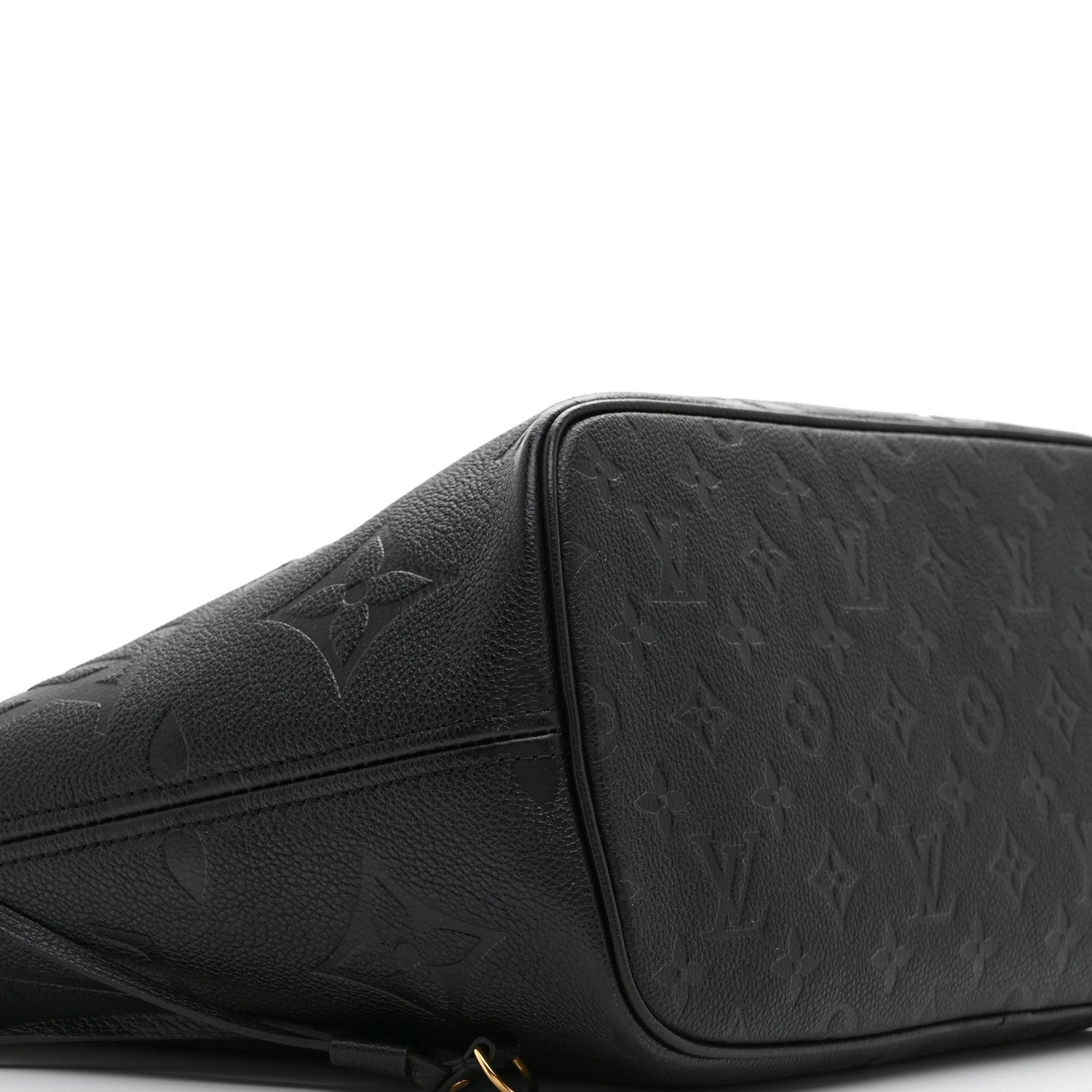 Louis Vuitton Empreinte Monogram Giant Neverfull MM Black 9 of 10
