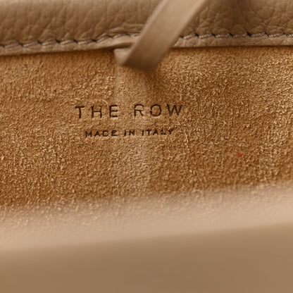 The Row Grained Calfskin Small N/S Park Tote Dark Taupe 6 of 10