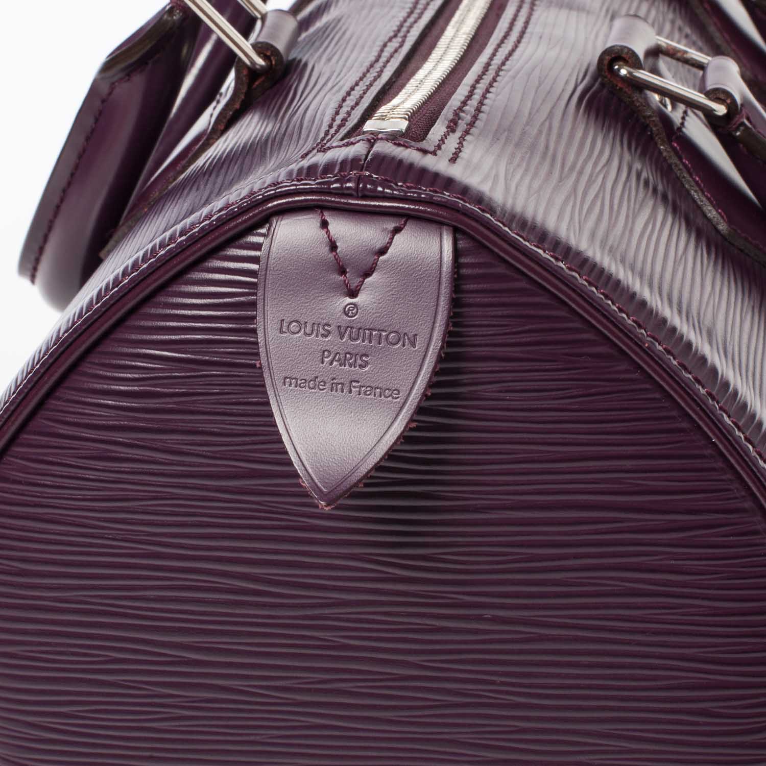 Louis Vuitton Epi Speedy 25 Cassis Purple 7 of 10