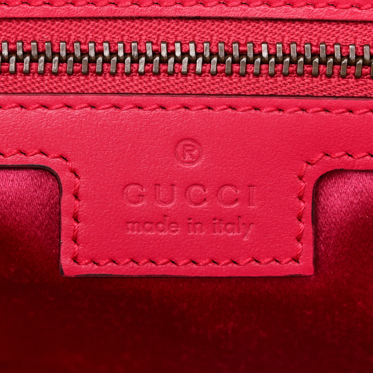 Gucci Velvet Matelasse Double G Studs Small Torchon GG Marmont Shoulder Bag Raspberry Rose 6 of 10