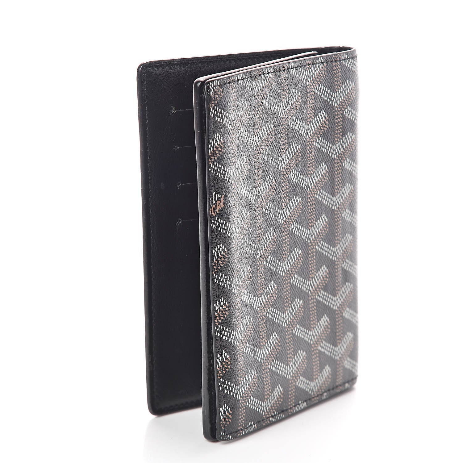 Goyard Goyardine Pocket Organizer Wallet Black 3 of 6